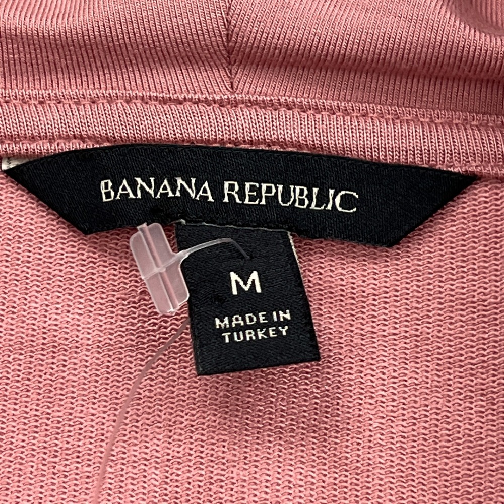 NEW Banana Republic Aster Mockneck Chase Top Womens Medium Pink Cowl Pullover - Picture 2 of 12